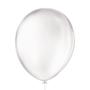 Imagem de Bexiga Balões Liso Redondo Nº 7 Clear Transparente - 50 Unid