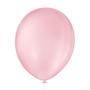 Imagem de Bexiga Balões Liso Redondo Nº 9 Rosa Bebê - 50 Unid