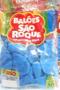 Imagem de Bexigas para chá revelação Azul/Rosa São Roque pacote c/50un