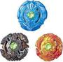 Imagem de Beyblade 3 Beys Elemento X e Arena Rail Rush - Hasbro