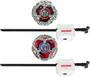 Imagem de Beyblade X Transformers Optimos Prime Versos Megatron C/2un - Hasbro