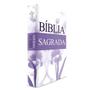 Imagem de Bíblia da mulher florida lilás - capa dura - ntlh