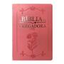 Imagem de Bíblia da Pregadora Fiel  Full Color  ARC  Capa Luxo Rosa