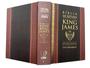 Imagem de Bíblia De Estudo King James Atualizada/ Letra Hiper Gigante/ Bordô e Preta