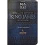 Imagem de Bíblia de Estudo King James Atualizada TEXTOS COLORIDOS  Letra Normal  Capa Luxo Azul - Scripturae