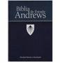 Imagem de Bíblia De Estudos Andrews Atualizada Capa Dura Azul Cpb