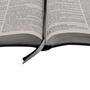 Imagem de Bíblia do Pregador Masculina  Letra Normal  RC  Cinza Escuro