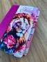Imagem de Bíblia Glitter leão perfil rosa Abas adesivas já coladas ARC