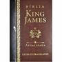 Imagem de Bíblia King James Atualizada Letra Ultragigante Luxo Marrom e preto
