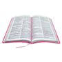 Imagem de Biblia King James Slim Luxo Rosa Claro