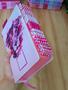 Imagem de Bíblia Leão adonai com abas adesivas   marca páginas glitter  arc Harpa letras grandes ref pink