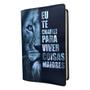Imagem de Biblia Leão Eu te chamei com borda Dourada ARC com Harpa