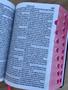 Imagem de Bíblia Mae coroa com Pingente no fitilho + Capa transparente Com Harpa E Índice Letras hiper