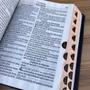 Imagem de Bíblia pequena Leao faces  Biblia de bolsa Com Harpa e corinhos E Índice Capa exclusiva