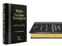 Imagem de Bíblia Sagrada De Estudo Teológicos Letra Hiper Gigante Preta Capa Luxo Coverbook