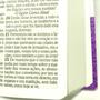 Imagem de Bíblia sagrada feminina letra gigante laminada lilas sc kt