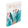 Imagem de Bíblia Sagrada Floral Laranja - Brochura - NVI