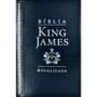 Imagem de Biblia sagrada King James Slim Atualizada azul Luxo