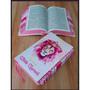 Imagem de Biblia sagrada leao coroa rosa com abas adesivas coladas harpa crista