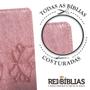 Imagem de Bíblia Sagrada Letra Gigante - Luxo -  Folha Rosa Luxo - C/ Harpa