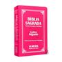 Imagem de Biblia Sagrada Letra Gigante Luxo Popular - Pink - Com Harpa - Mulher - RC