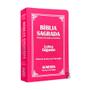 Imagem de Biblia Sagrada Letra Gigante Luxo Popular - Pink - Com Harpa - Mulher - RC