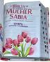 Imagem de Bíblia Sagrada Letra Grande Harpa pentecostal obreira mulher sábia Pink