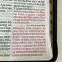 Imagem de Bíblia Sagrada Letra Super gigante com Zíper Versão ARC Almeida Revista Corrigida índice e Palavras de Jesus em Vermelho