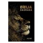 Imagem de Bíblia sagrada nvi - média capa dura leão dourado - ART GOSPEL