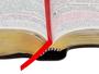 Imagem de Bíblia Sagrada Preta CPAD/ Capa PU Luxo/ Lt Gigante-ARC/ Com Harpa e Palavra de Jesus em Vermelho