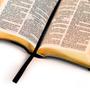 Imagem de Bíblia Sagrada Slim Pequena - Capa Luxo Preta Glossário - Letra Média - ACF Almeida Corrigida Fiel - SBTB