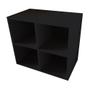 Imagem de biblioteca cubo aéreo preto Hub18