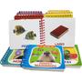 Imagem de Biblioteca do Bebe 8 Livros Cartonados Em Espiral Primeiras Palavras Números Vegetais Frutas Animais Veículos e Objetos