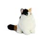 Imagem de Bicho de pelúcia Aurora Charming Fat Cats Munchy Calico 24cm