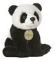 Imagem de Bicho de pelúcia Aurora Realistic Miyoni Panda 19 cm preto