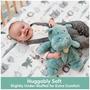 Imagem de Bicho de pelúcia GUND Baby Oh So Snuggly Hippo Teal