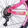 Imagem de Bicicleta 26 vikingx 21v index - tuff x-25 - rosa/verde