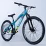 Imagem de Bicicleta 26 vikingx 21v shimano - tuff x-25 - azul/amarelo