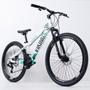 Imagem de Bicicleta 26 vikingx 21v shimano - tuff x-25 - branco/verde