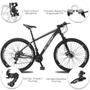 Imagem de Bicicleta 27 Velocidades KSW Aro 29  Câmbio Shimano Freio Mecânico Roda Livre