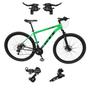 Imagem de Bicicleta 29 Gti Roma Mtb Aluminio Off Road  21v Shimano Freio à Disco Mecânico Suspensão Confortável