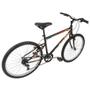 Imagem de Bicicleta Adulta Caloi Aro 26 Twister Easy, Freios V-brake, Oversize, Quadro de Aço de 18" e Preta
