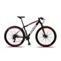 Imagem de Bicicleta Alumínio Aro 29 Freio Hidraulico 24 Velocidades Cor:vermelhotamanho:17"