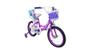 Imagem de Bicicleta Amhapi Lilac Girl's 16 Hoop com bicho de pelúcia