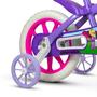 Imagem de Bicicleta Aro 12 Infantil Com Rodinhas Violet Nathor