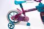 Imagem de Bicicleta Aro 12 Infantil Feminina Pink e Azul Turquesa - Personagem