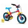 Imagem de Bicicleta Aro 12 Infantil Jack Vermelha Rodinhas Laterais Menino Verden