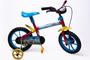 Imagem de Bicicleta Aro 12 Infantil Masculina Vermelho /Azul/Amarelo - Personagem