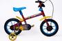 Imagem de Bicicleta Aro 12 Infantil Masculina Vermelho /Azul/Amarelo - Personagem