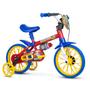 Imagem de Bicicleta Aro 12 Infantil Nathor 2 A 5 Anos + Kit Proteção Infantil Rad7